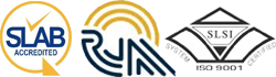 Accreditations: SLAB accredited, SLSI ISO 9001