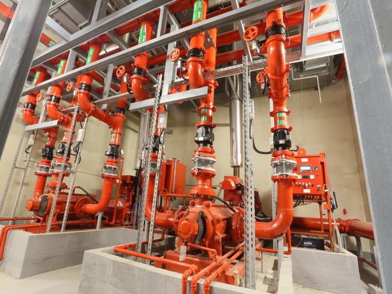 Keells Water Front Fire Pumps